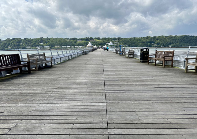 View from Bangor pier